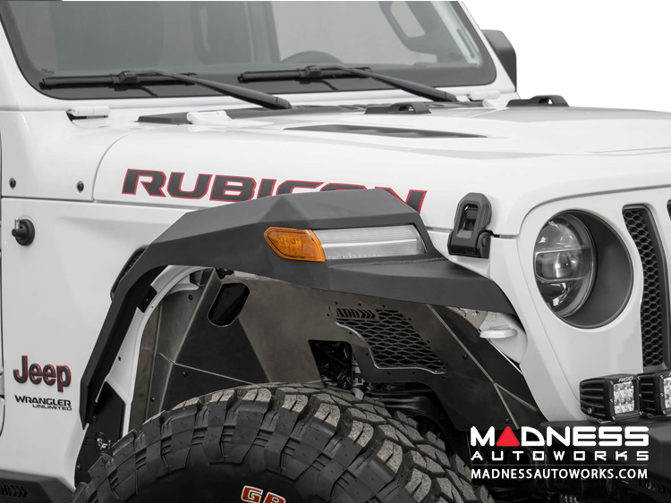 Jeep Wrangler JL Front Inner Fender Liners - Rock Fighter